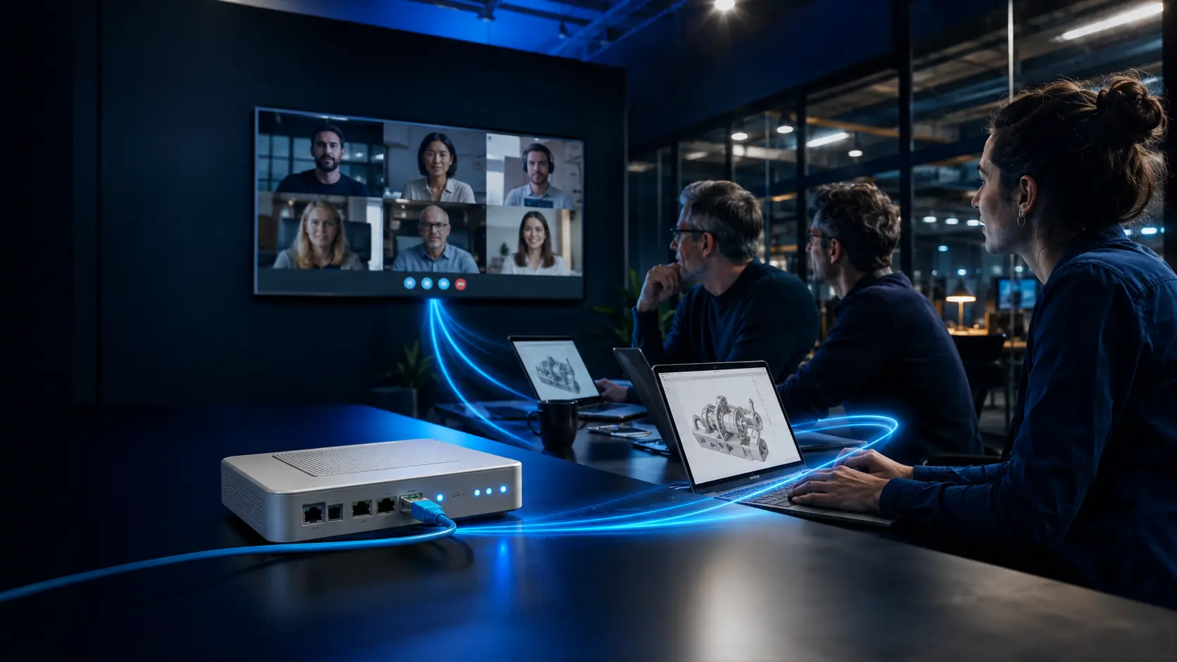 Business router and resilient internet connectivity equipment